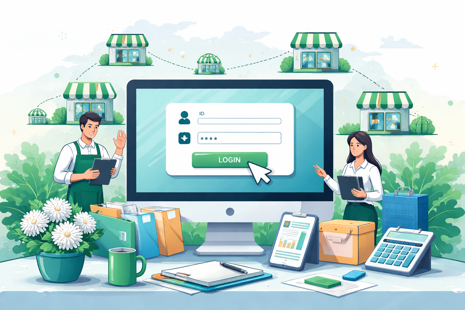 화신플라워 인트라넷 홈페이지 바로가기｜로그인 방법부터 접속 오류 해결까지 총정리 관련 사진