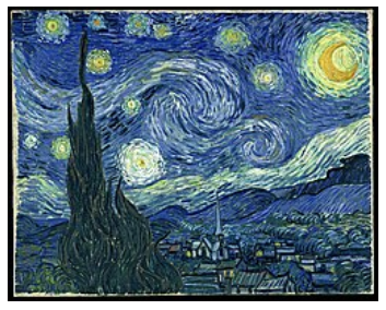 고흐의 대표작 별이 빛나는 밤