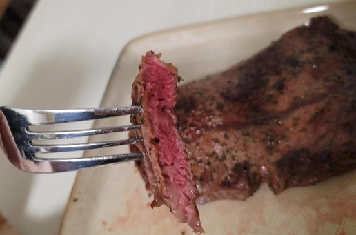 다맛나go 시즈닝 부채살 스테이크 시식