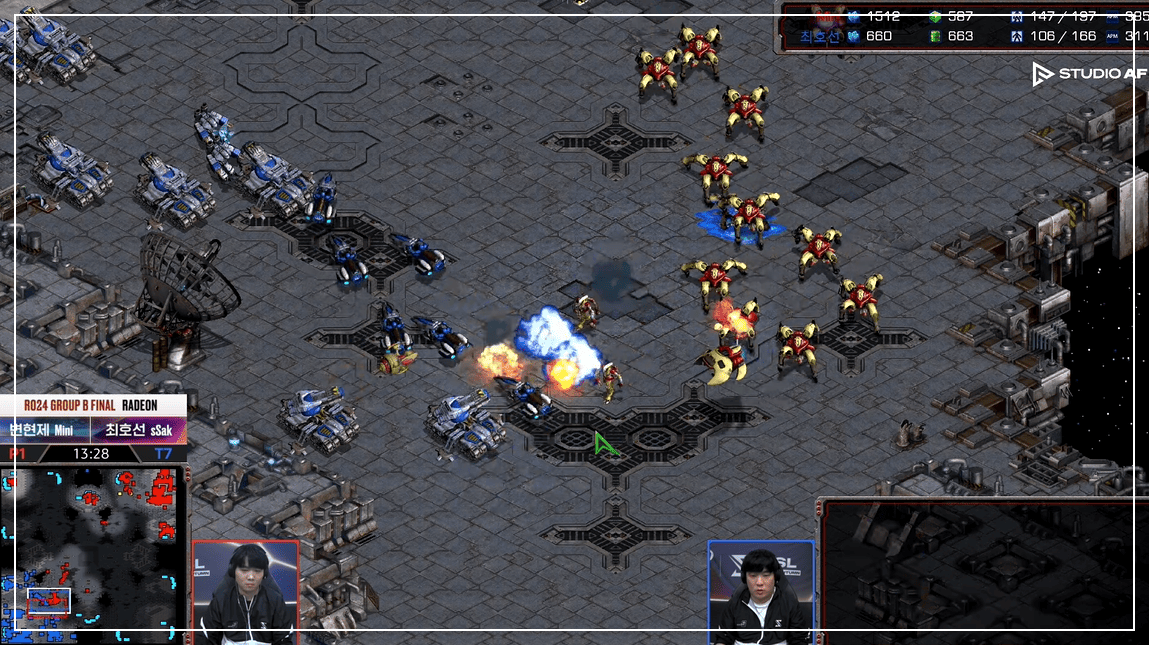 SSL 24강 B조 최종전 멀티공격1