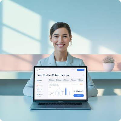 연말정산 미리보기 이미지