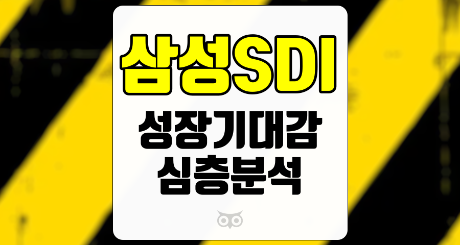 삼성SDI, 2025년 실적과 성장 기대감에 대한 심층 분석