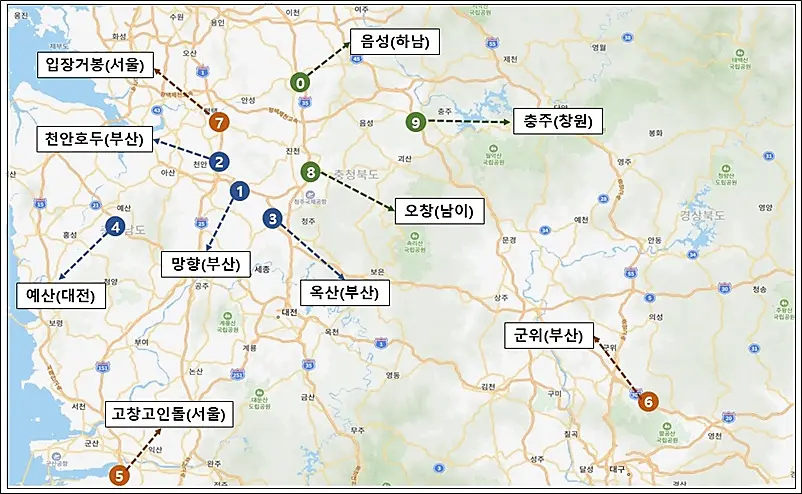 고속도로-휴게소-전국-맛집-지도-먹거리-정보-전기차-충전-서비스