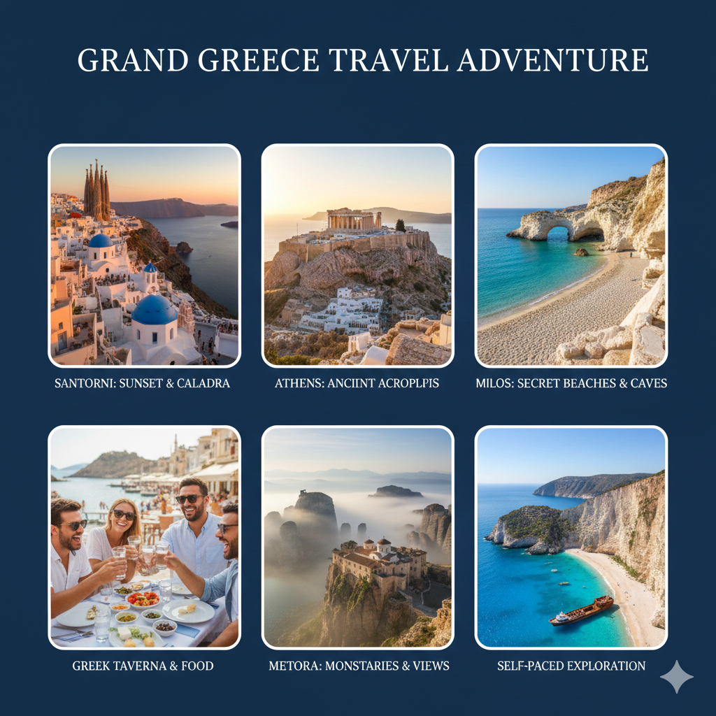 가족들과 함께여행하는 그리스여행