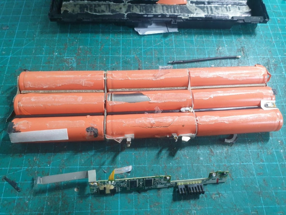 레노버 노트북배터리 42t4789 셀 분리