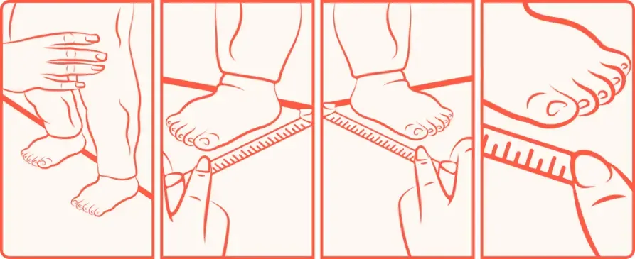 나이키 키즈 신발 주니어, 리틀키즈, 베이비 알맞은 사이즈 찾기