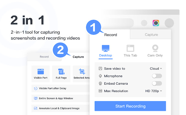 멋진 스크린샷 및 스크린 레코더