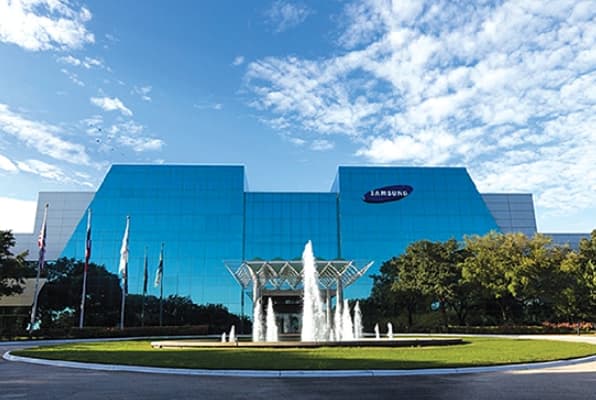 미국 텍사스 테일러시에 위치한 삼성전자 반도체 공장 전경