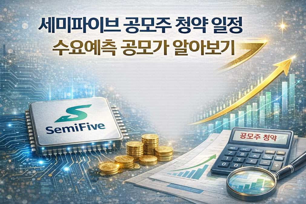 세미파이브 공모주 청약일정 완벽정리! 놓치면 후회하는 핵심정보