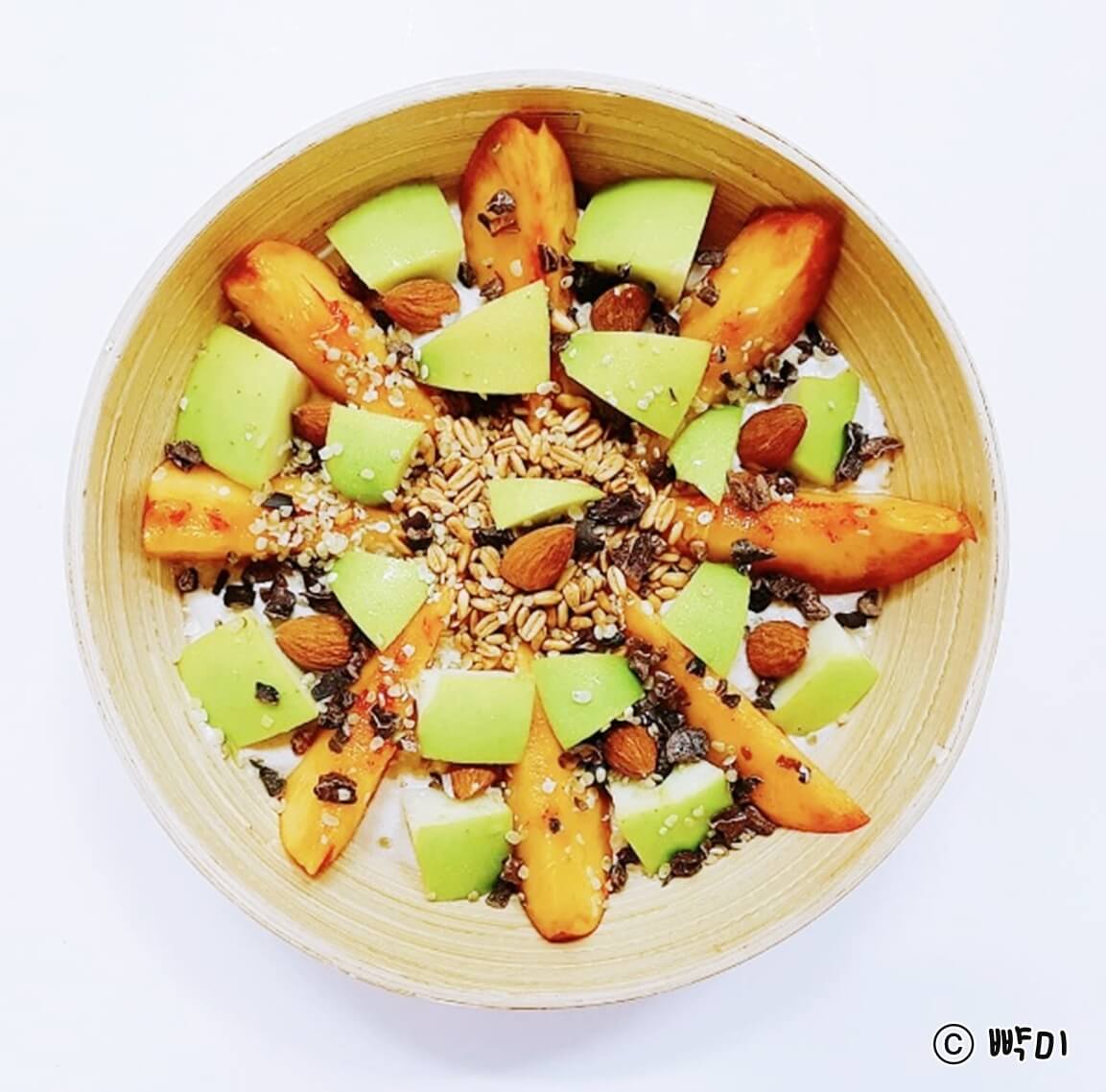 사과-복숭아-요거트볼-다이어트-레시피