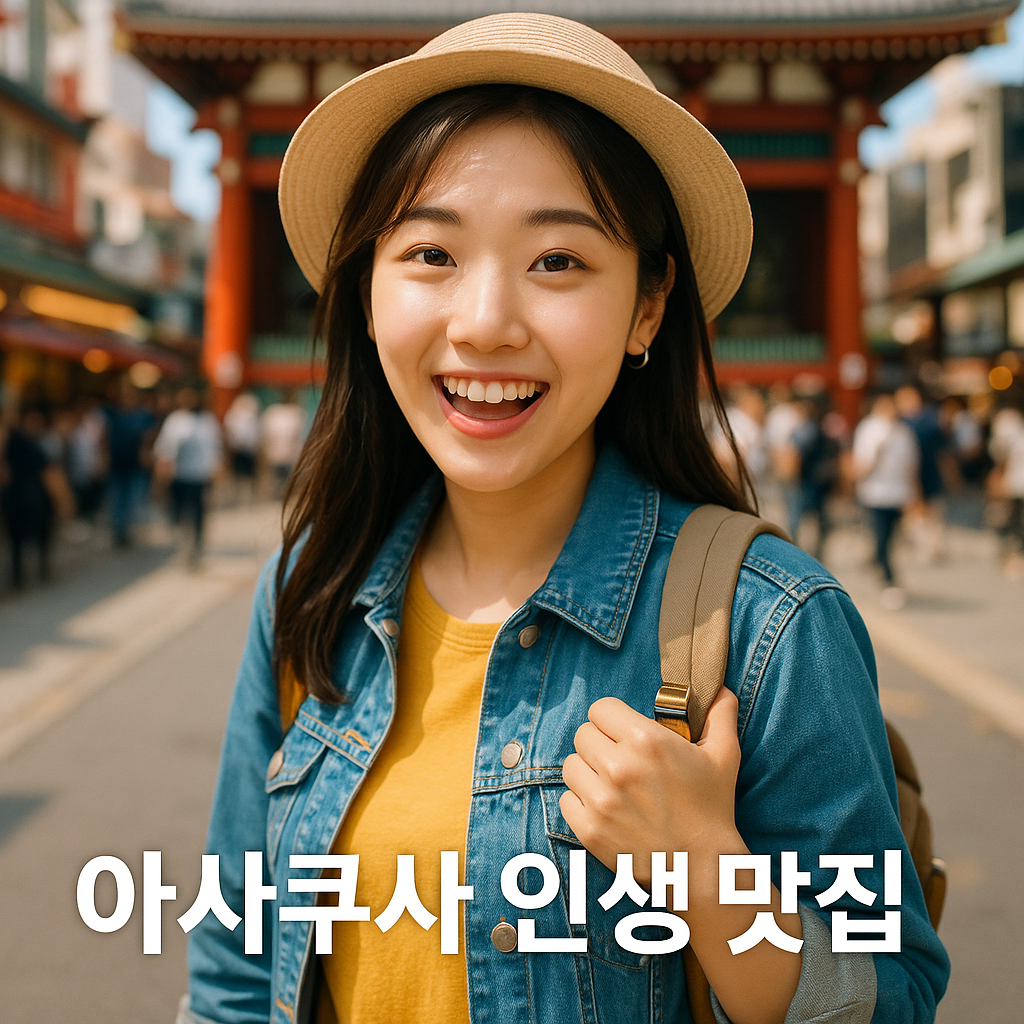도쿄 아사쿠사, 진짜 현지인 맛집