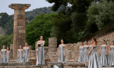 2024 파리 올림픽 성화 채화식