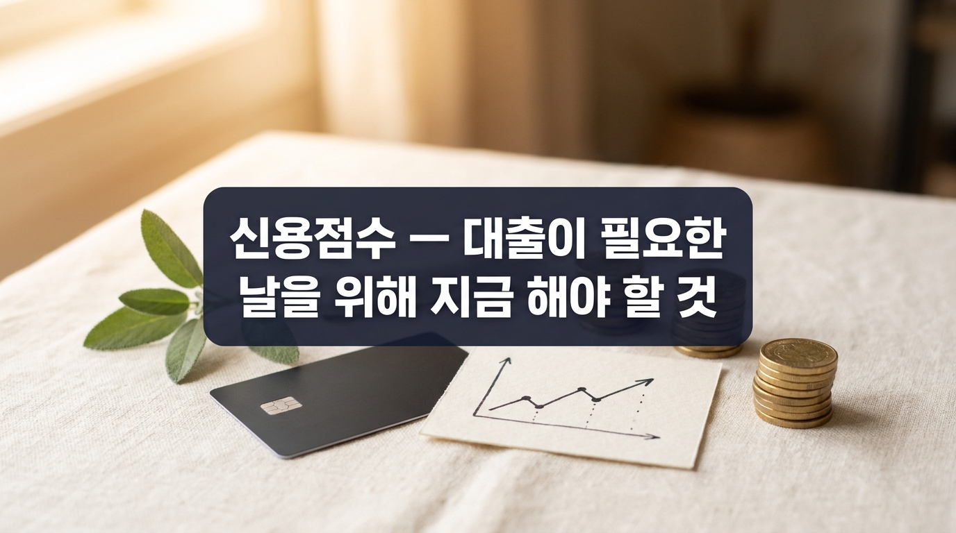 신용점수 올리는 방법 KCB NICE 직장인 관리법 2026