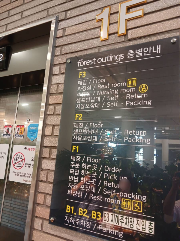 아웃팅스 층별안내