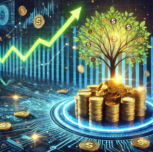 복리를 표현하고 싶은 이미지