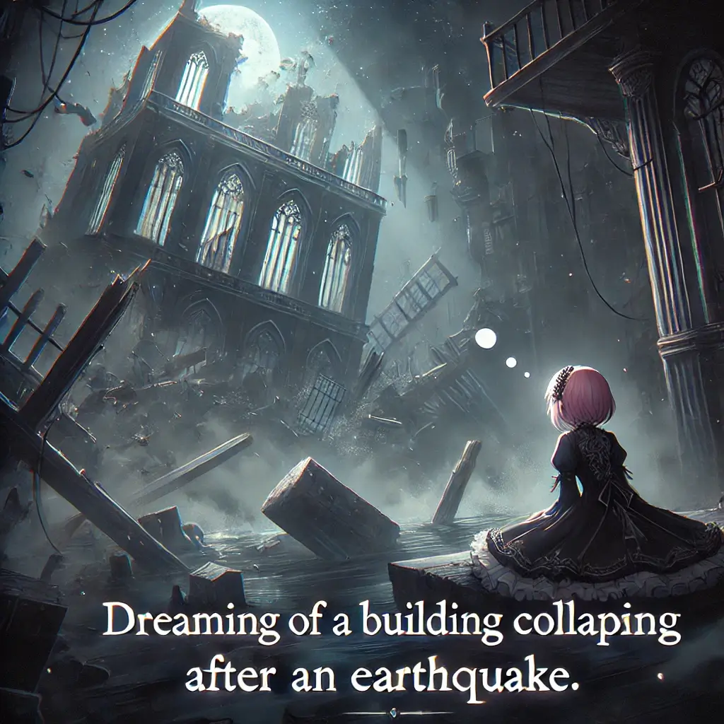 지진 나서 건물이 무너지는 꿈 해몽