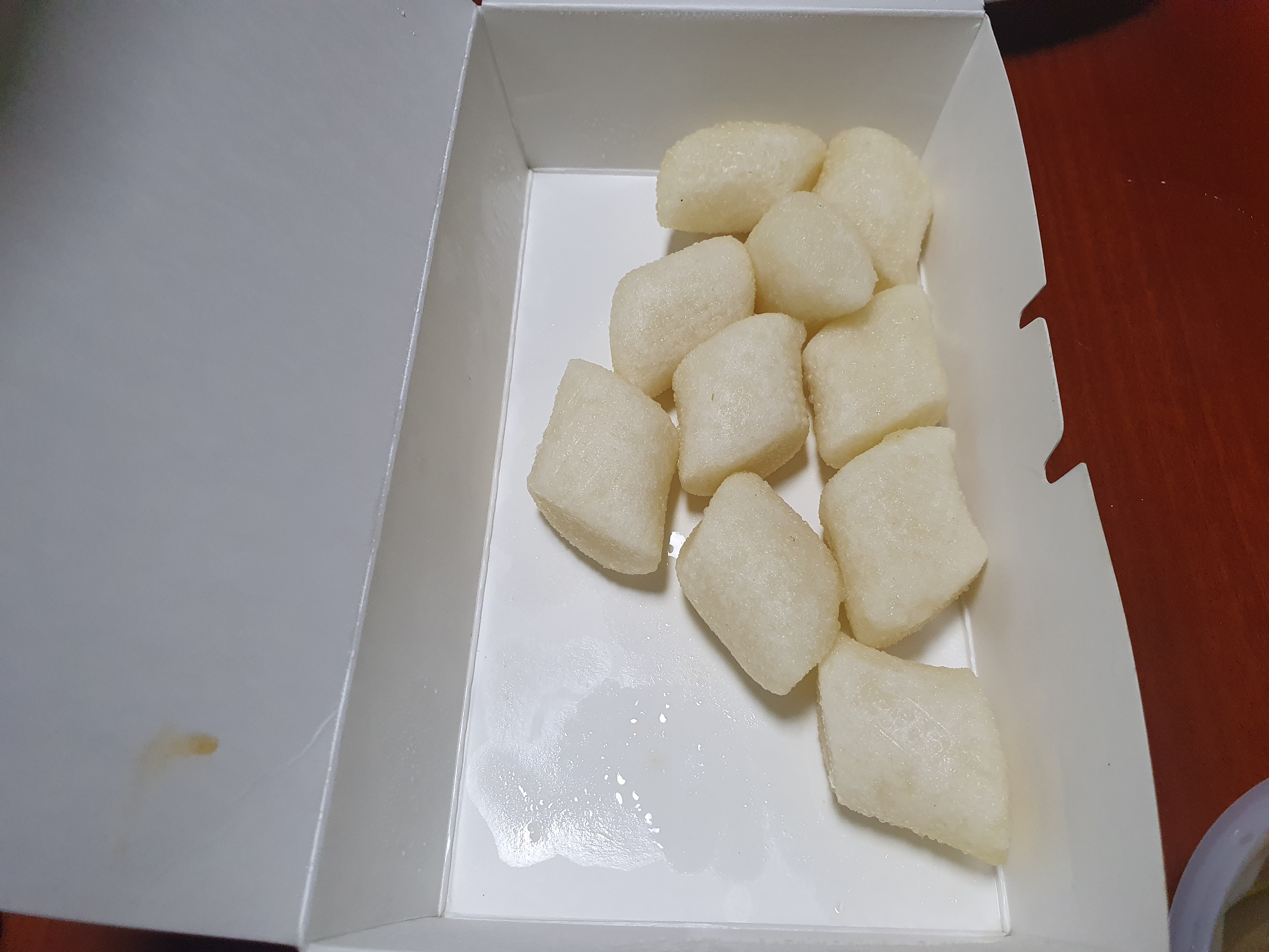 꾸브라꼬 숯불치킨 관저점 배민 리뷰이벤트로 받은 떡튀김