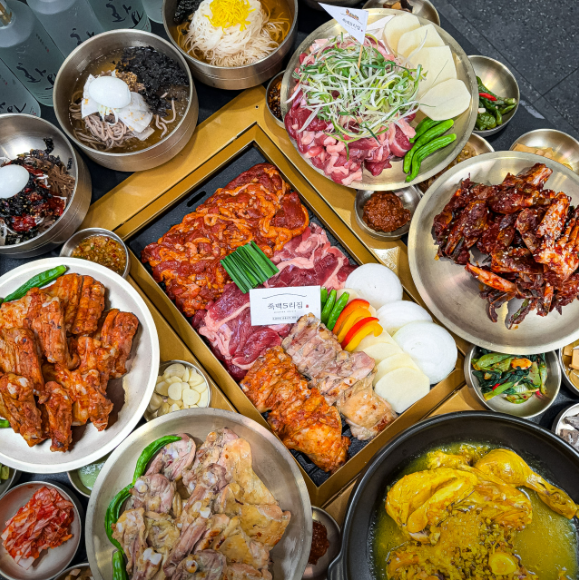 생생정보 누룽지닭백숙 오리숯불구이 경기도 평택 죽백5리집