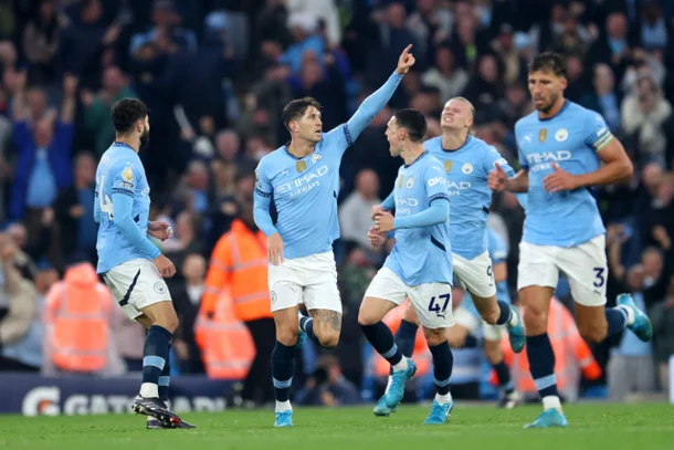 맨시티 선수와 아스널 선수