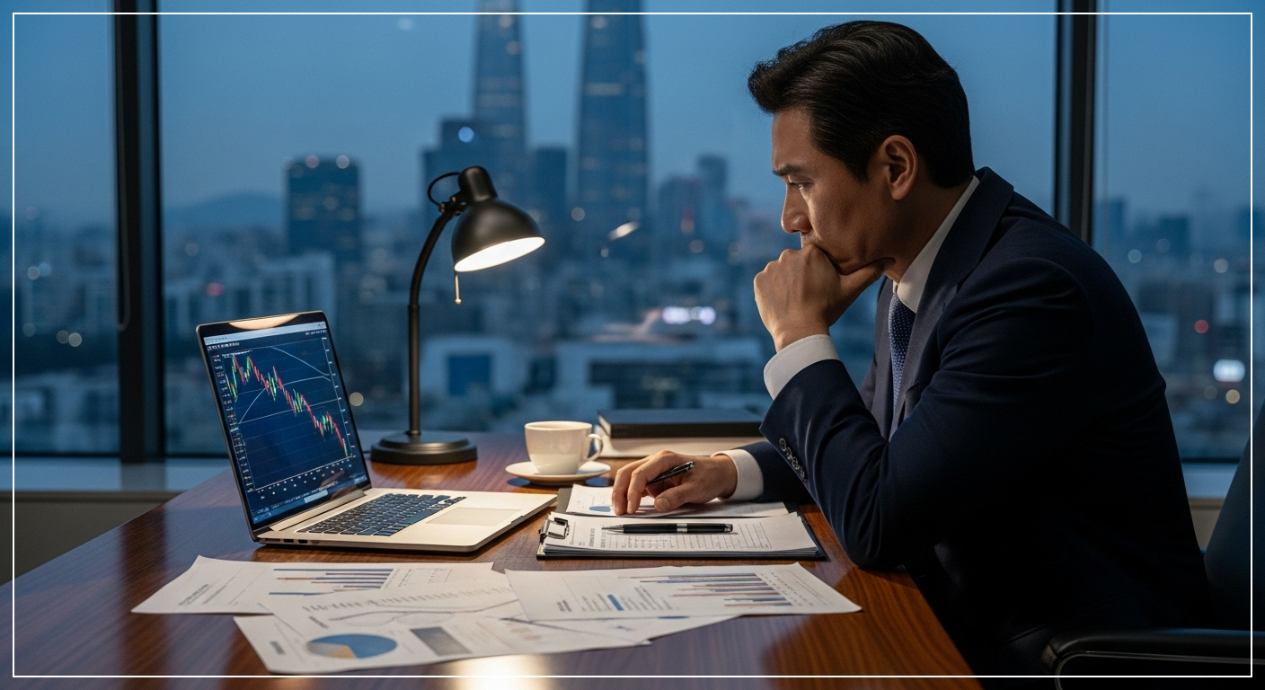 지금 한국 경제의 결정이 지연되는 이유는 무엇인가? : 코시팅(KST)