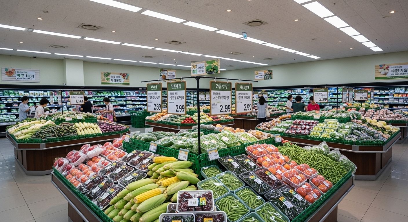 여름 다이어트를 위한 마트 장보기