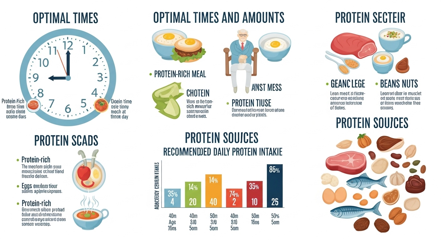 시니어단백질, 단백질섭취법, 근감소증예방, 고령영양, 단백질음식, 근육건강, 중장년건강, 건강식단, 식사조절, 단백질식단