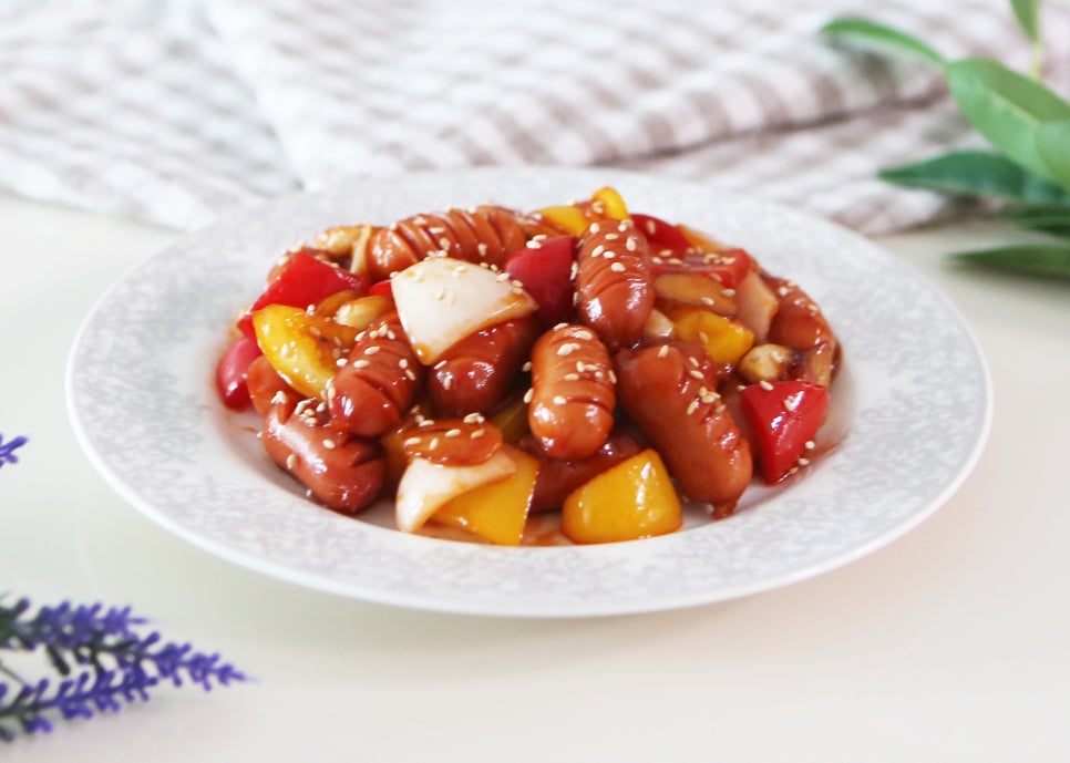 소세지야채볶음