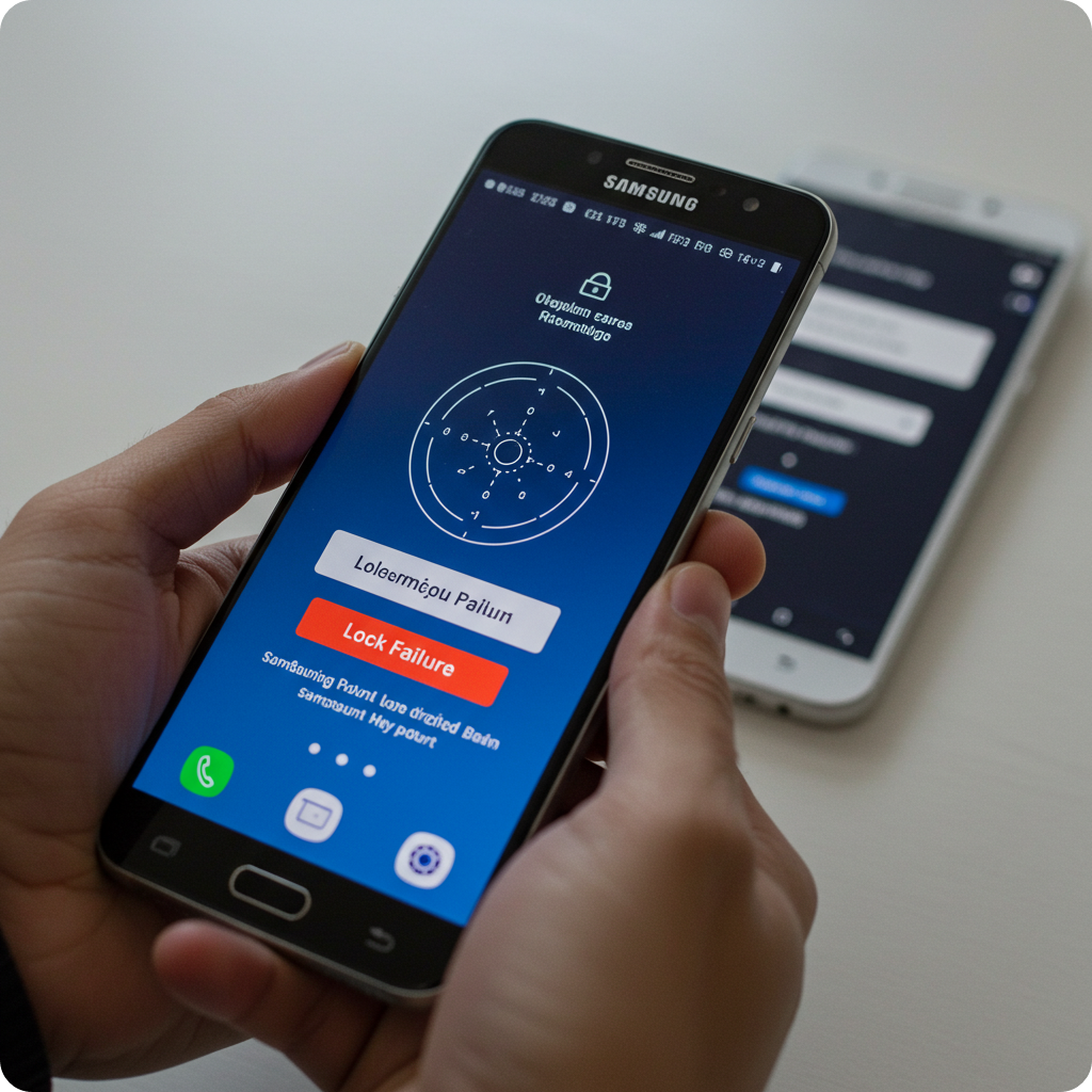 삼성 스마트폰 패턴 잠금 해제