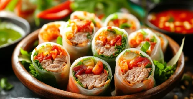 월남쌈 재료, 월남쌈 만들기, 월남쌈 소스