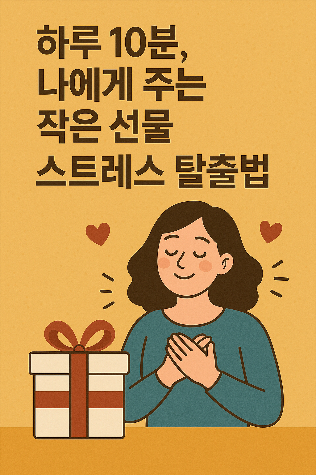 하루 10분, 나에게 주는 작은 선물 – 스트레스 탈출법