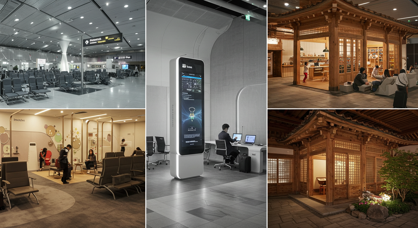 인천공항 내 숨은 공간 이용 – 여행 고수만 아는 쉼과 집중의 장소들에 관한 이미지