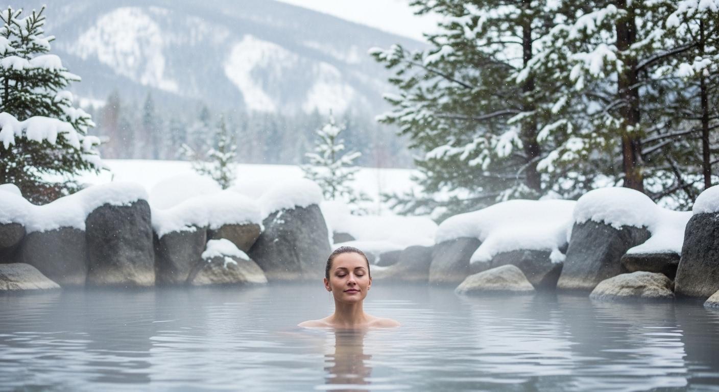 국내 겨울 여행지 온천