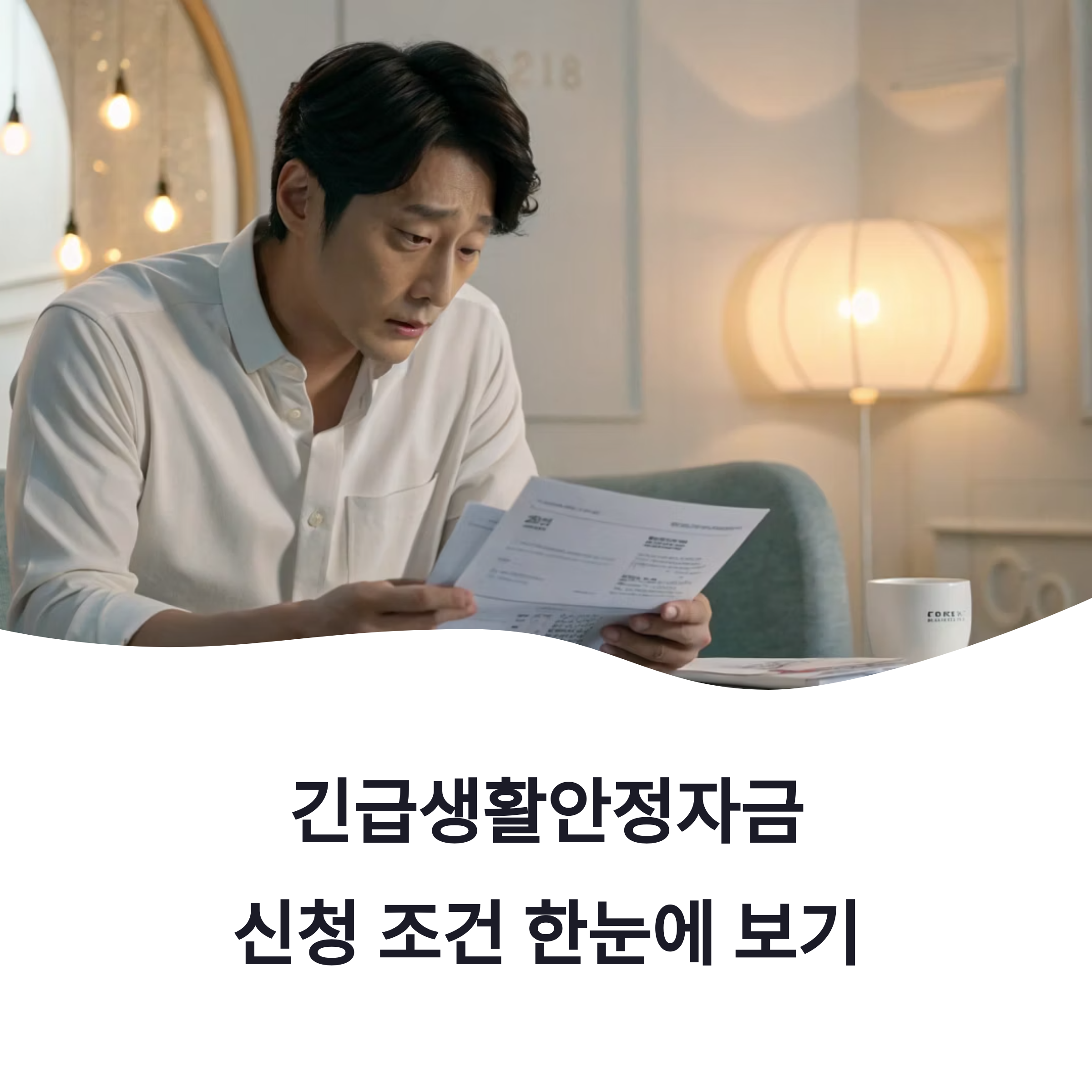 긴급생활안정자금 신청조건