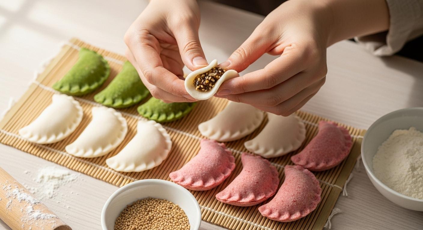 송편 예쁘게만드는 법