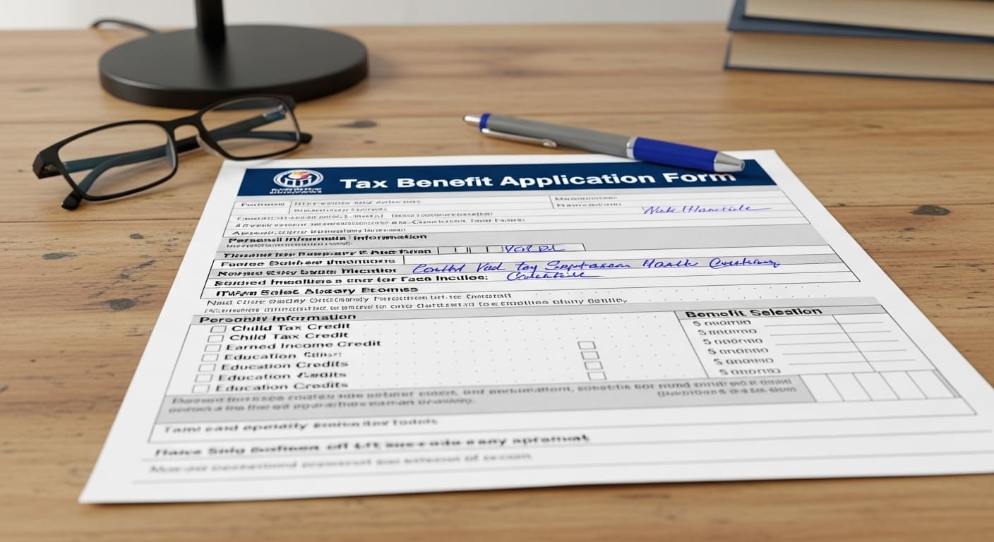 근로장려금 반기신청 신청서와 서류 장면