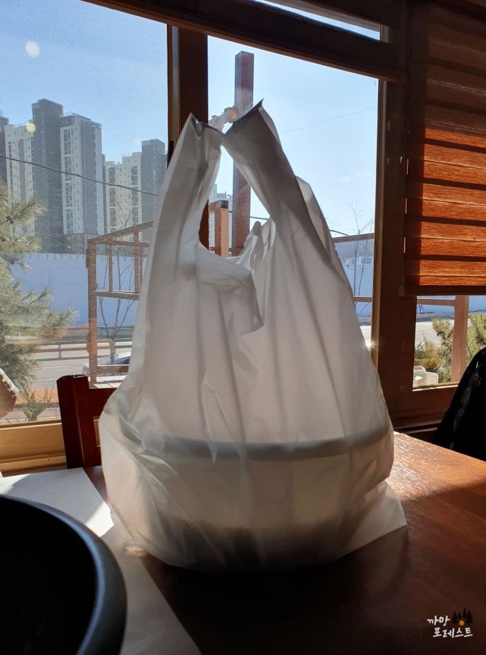 의왕 청운누룽지 백숙 포장