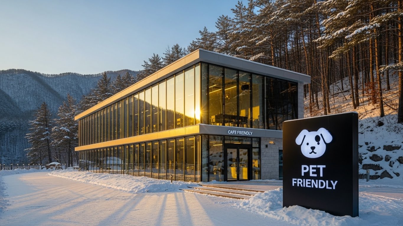 펫 프렌들리 카페 예시