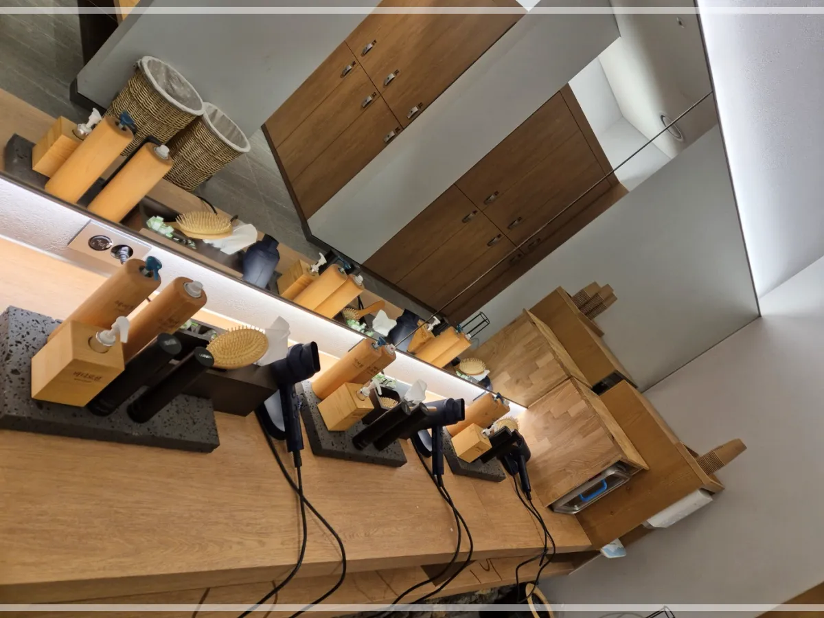 제주도 수영장 온천 있는 숙소 스타빌 샤워실 화장실