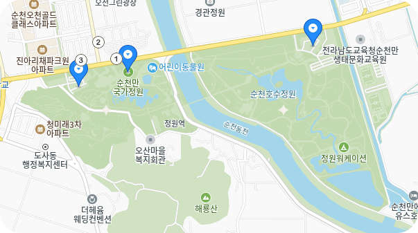 순천만국가정원지도