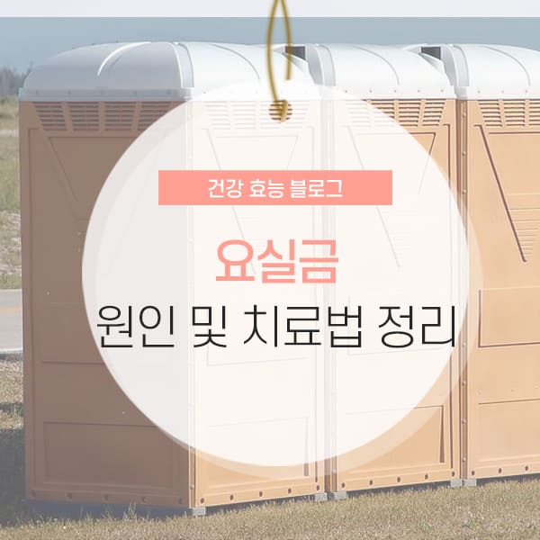 요실금 치료 및 원인 소개 콘텐츠