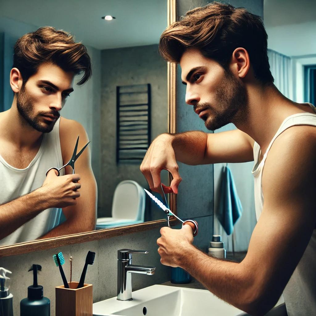 남자 머리 셀프컷