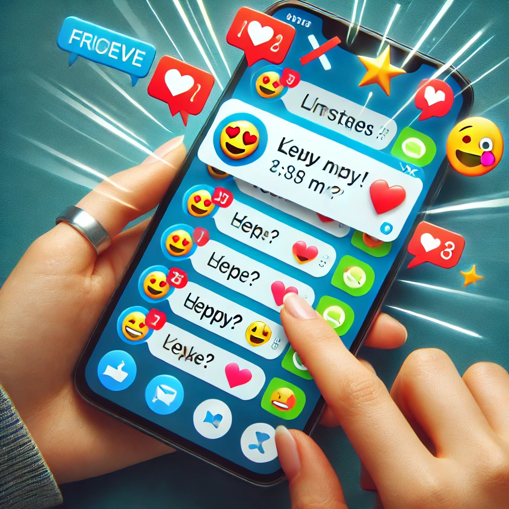 자주 연락하고 대화를 지속하려는 노력