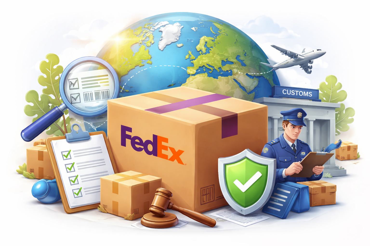 페덱스 배송 조회 방법 총정리|통관 기간, 분실 대처, 배송완료 메일까지 완벽 가이드 관련 사진