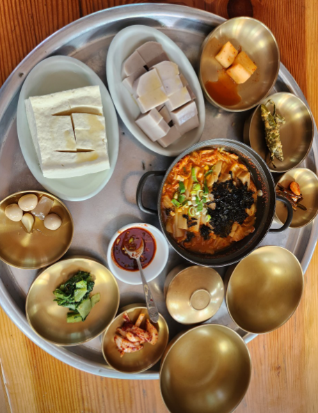 영주전통묵집식당 대표 메뉴