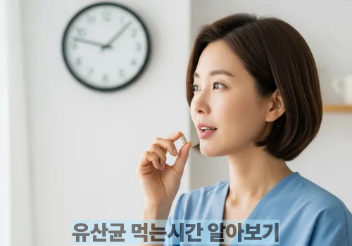 유산균 먹는시간 알아보기