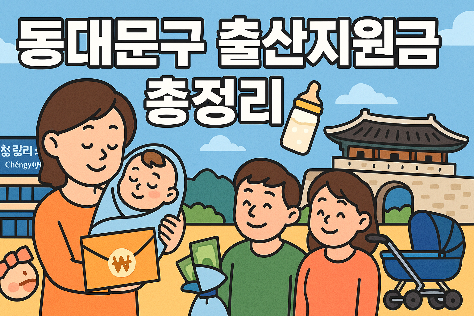동대문구 출산지원금 신청 방법 총정리