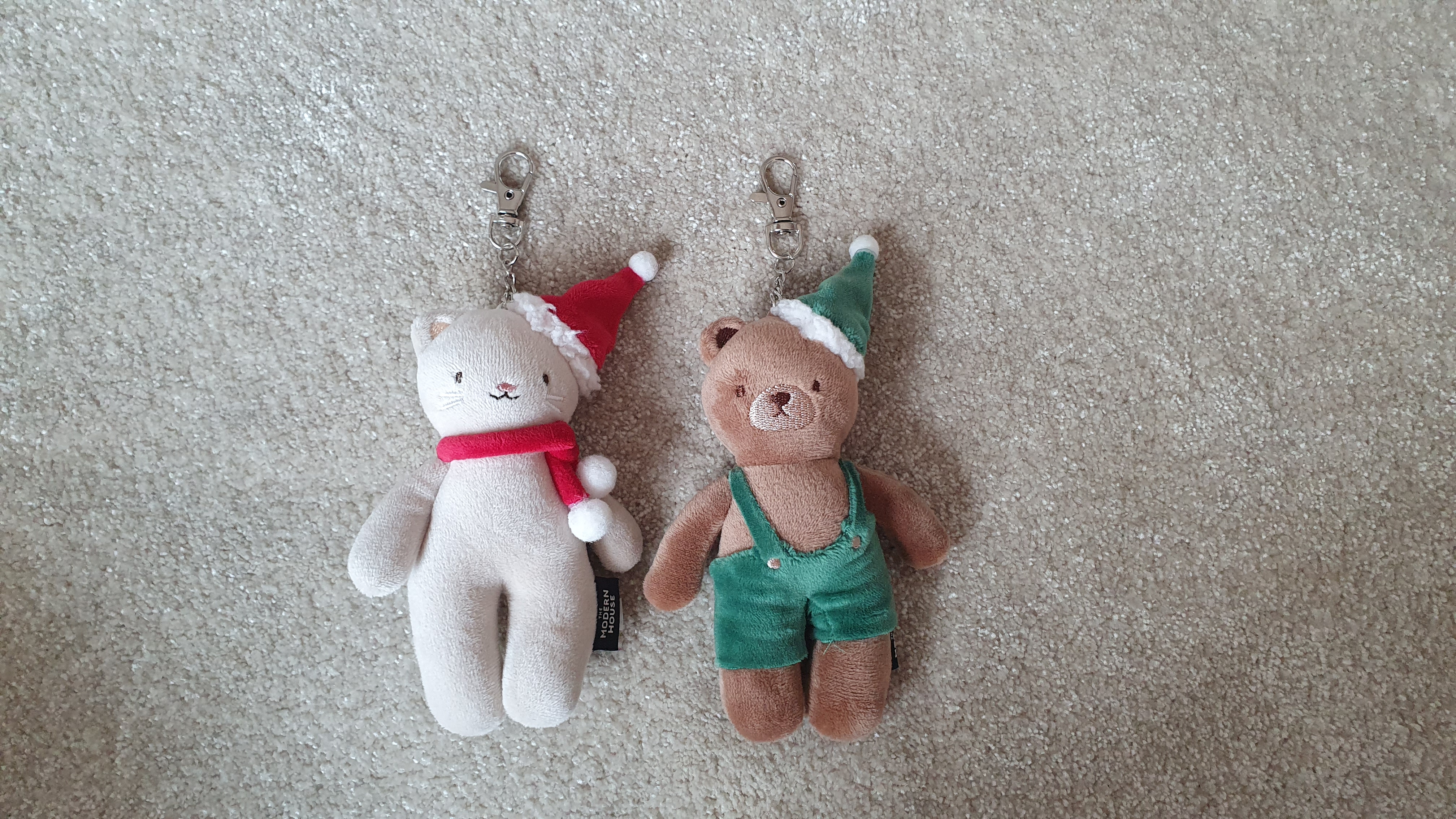 모던하우스-보들보들-애착인형-키링-크리스마스