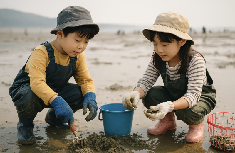 태안 만리포 갯벌체험장