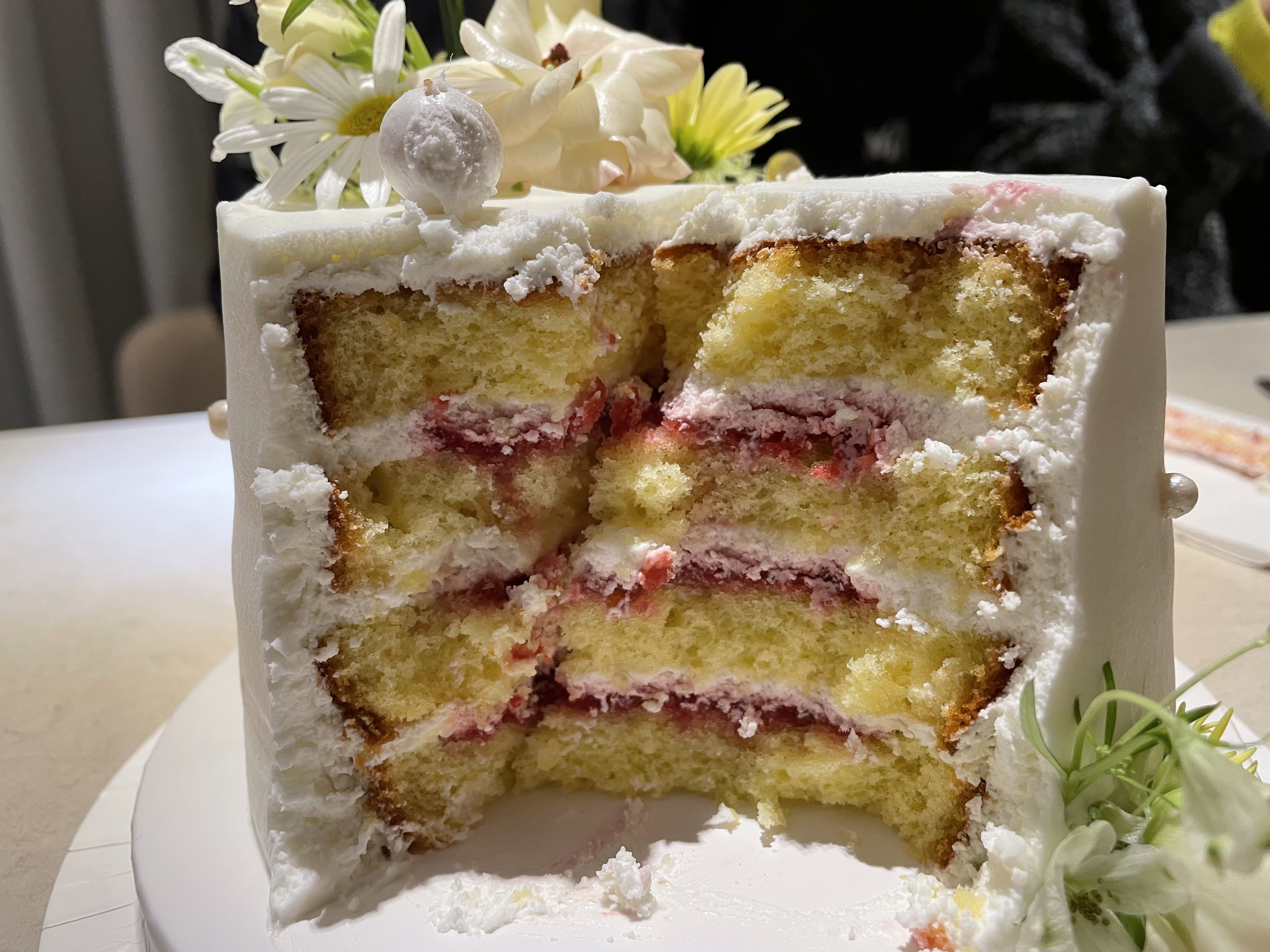 [마곡/발산] 생화케이크 지밀리 주문제작 후기