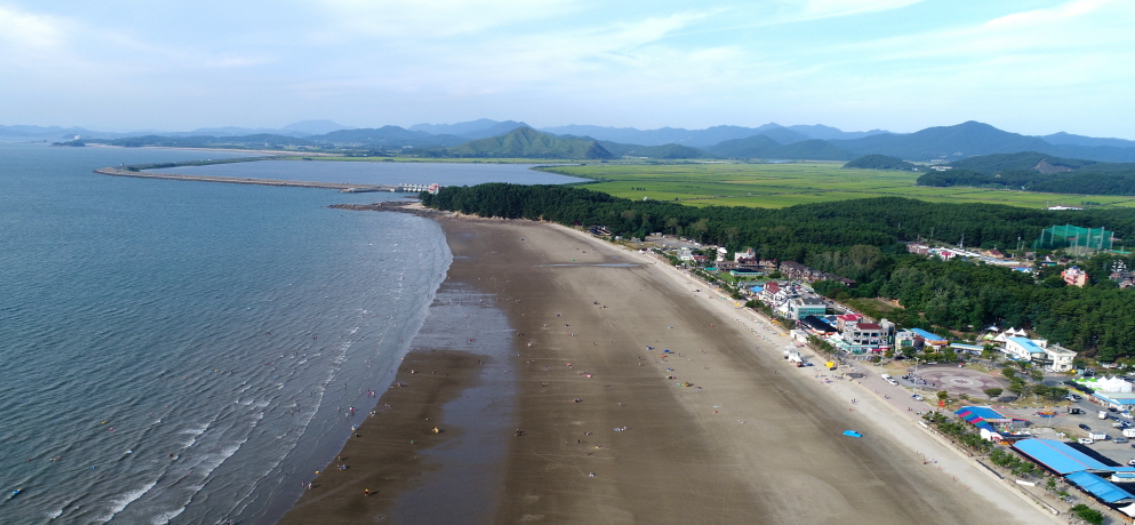 서천 춘장대 해수욕장